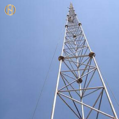 230KV 45m القطب الكهربائي المجلفن لبرج Tranmisson / برج Monopole