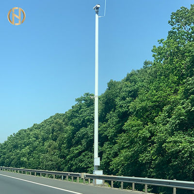 عالية الجودة CCTV كاميرا القطب المثمن كاميرا مراقبة القطب