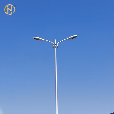 5M Q235B Street Light Post Round Conical All In One مقاومة للزلازل