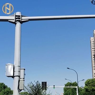 عالية الجودة تراجع الساخنة المجلفن Q235B الصلب كاميرا CCTV القطب