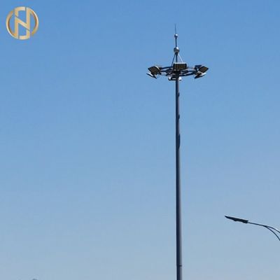 تراجع الساخنة الصلب المجلفن ملعب تصغير القطب الخفيف الصاري