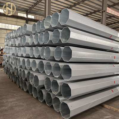 شراء أعمدة كهرباء ثمانية الأضلاع لخطوط الجهد المنخفض والمتوسط أعمدة معدنية لوازم المعدات الكهربائية online manufacture