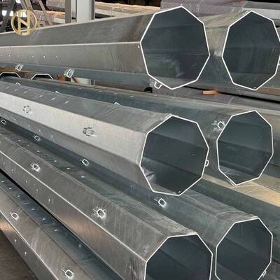 شراء قطب الطاقة الخدمية من الفولاذ الثمانية الأطراف المصقول للبنية التحتية الكهربائية online manufacture