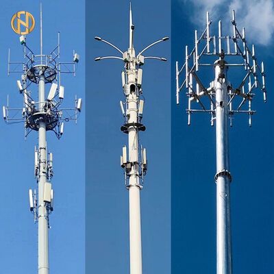 يشتري أعمدة فولاذية مقاومة للتآكل للاتصالات مثالية للمناطق الساحلية ذات الرذاذ الملحي العالي والتعرض للأعاصير online manufacture