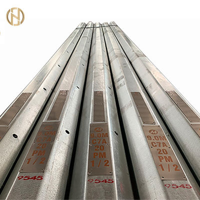 شراء 2M - 50M القطب الكهربائي / الصلب القطب الكهربائي الرمادي مع اللون الأسود online manufacture