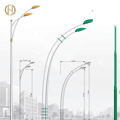 شراء تراجع الساخنة المجلفن ضوء القطب 9M الشكل المثمن مع شهادة SGS ISO online manufacture