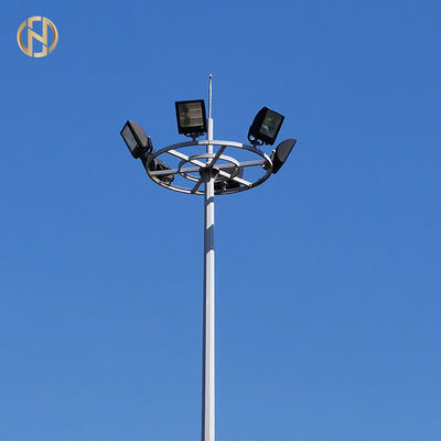 شراء عمود إنارة عالي السارية بطول 35 مترًا، مطلي بالزنك بالرش online manufacture