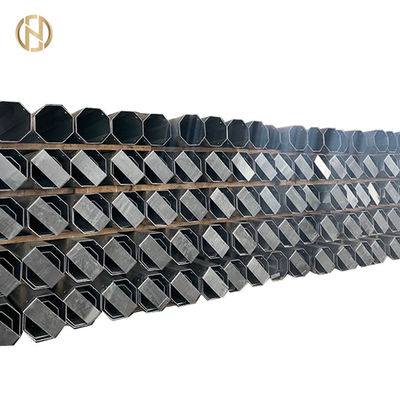 شراء 12M 40ft المجلفن أنبوبي نقل القطب 800daN 8KN ASTM 572 Gr65 online manufacture