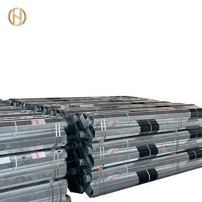 شراء القطب الكهربائي المعدني الأنبوبي 11M 450daN 550daN منخفض الجلفنة جيدة السليكون online manufacture