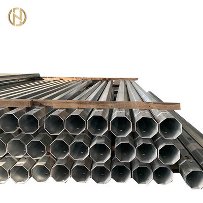 شراء 9M القطب الصلب المجلفن فائدة 350daN 200daN لتوزيع الطاقة 11kv online manufacture