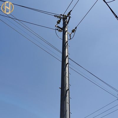 شراء 161KV Q420 355Mpa قطب فولاذي أنبوبي لخط نقل الطاقة online manufacture