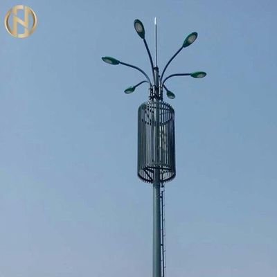 شراء عمود الصاري 25 مترًا مع مصباح كشاف LED 400 وات 800 وات online manufacture