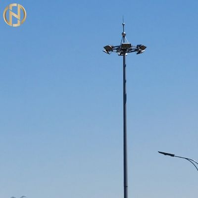 شراء عمود الصاري المرتفع 12 متر مجلفن بآلية رفع منخفضة online manufacture