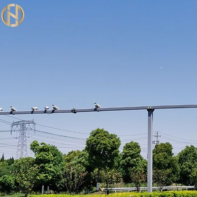 شراء Q235 المجلفن CCTV في الهواء الطلق كاميرا الأمن بين قوسين مزدوجين online manufacture