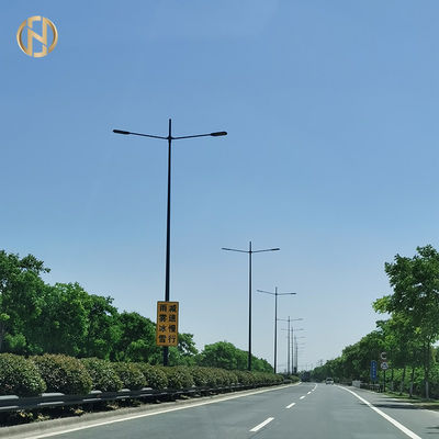 شراء 40M Flange Connected Telecommunication Post ASTM A633 Grade online manufacture