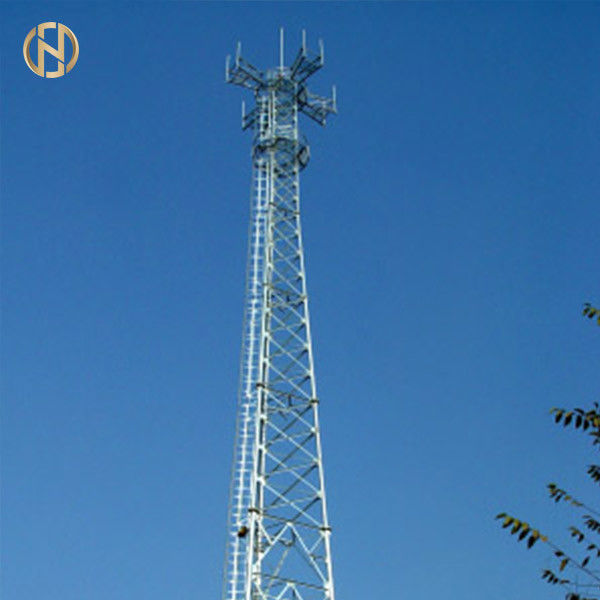230KV 45m القطب الكهربائي المجلفن لبرج Tranmisson / برج Monopole