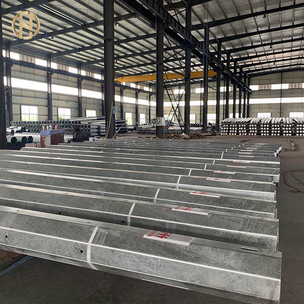 الدعم الذاتي الطاقة المعدنية القطب 32 م 0-30 درجة دوديكاجون 166KV خط نقل