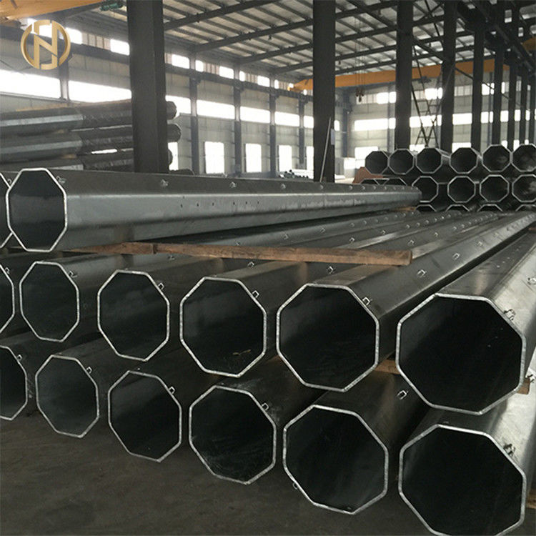 25FT 7.6m الصلب المعدنية القطب المنفعة مسحوق المغلفة سمك 16 مم