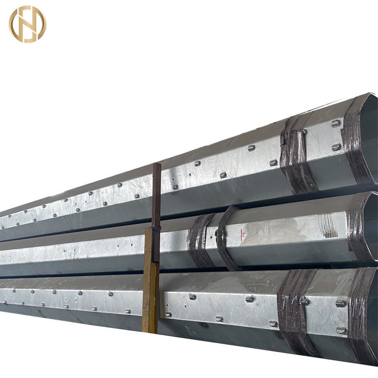 عمود الطاقة المعدني المخصص 132KV خط نقل سطح HDG